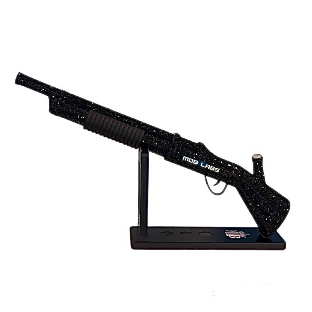 Diamond Shotgun Bong w/ Stand 26”